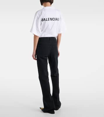 Jean bootcut à taille mi-haute | Balenciaga