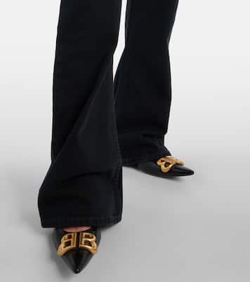 Jean bootcut à taille mi-haute | Balenciaga