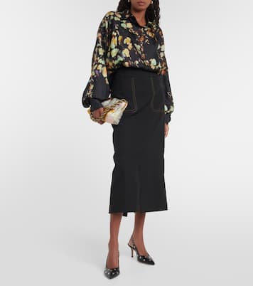 Escarpins en cuir à ornements | Gianvito Rossi