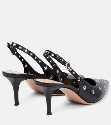 Escarpins en cuir à ornements | Gianvito Rossi