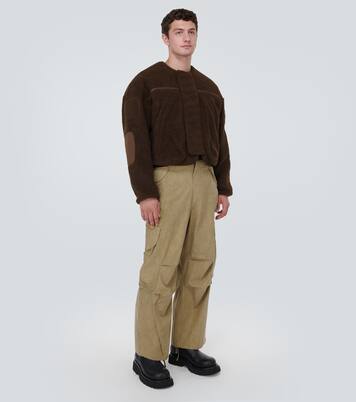 Cropped fleece jacket | Entire Studios