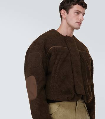 Cropped fleece jacket | Entire Studios