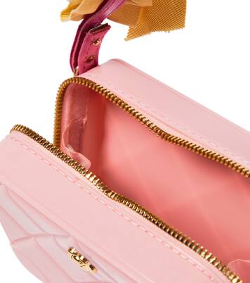 Appliqué quilted shoulder bag | Monnalisa