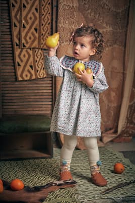 Baby Kleid Warise aus Baumwolle | Louise Misha