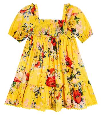 Alight floral cotton gauze dress | Zimmermann Kids