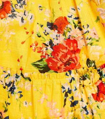 Alight floral cotton gauze dress | Zimmermann Kids