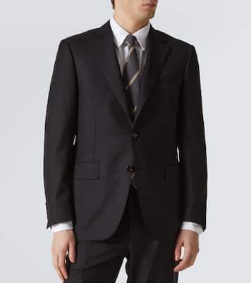 Single-breasted wool suit | Canali