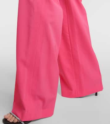 High-Rise-Schlaghose Iconic aus einem Wollgemisch | Stella McCartney