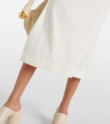 Virgin wool wrap dress | Jil Sander