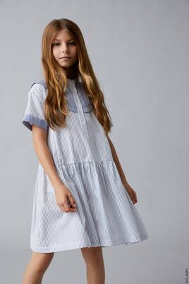 Denim dress | Il Gufo