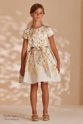 Bedrucktes Kleid Mikado | Monnalisa