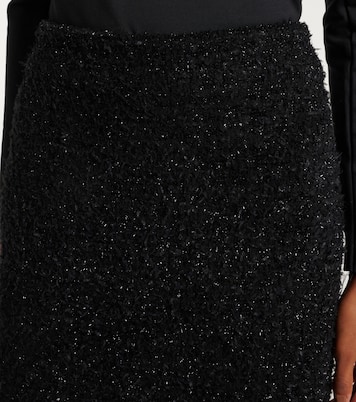 Cotton-blend tweed midi skirt | Balenciaga