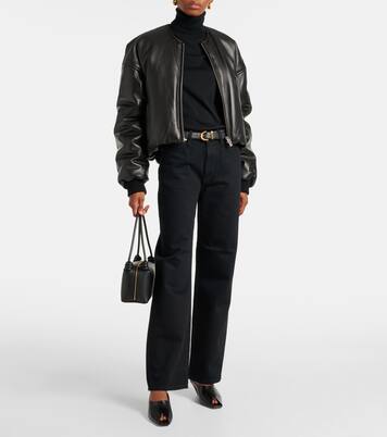 High-Rise Straight Jeans Sade | Tove