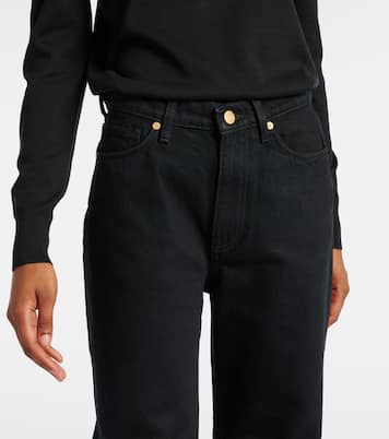 High-Rise Straight Jeans Sade | Tove