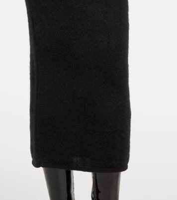 Vestido largo de mezcla de mohair | Magda Butrym