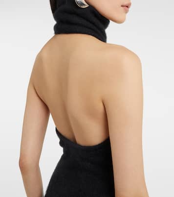 Vestido largo de mezcla de mohair | Magda Butrym