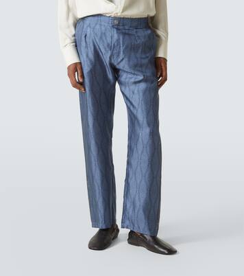 Gerade Hose aus Seide | Etro