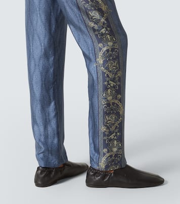Gerade Hose aus Seide | Etro