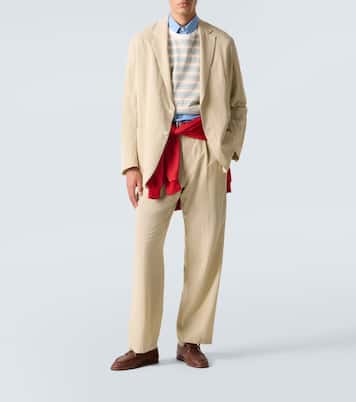 Cotton and wool gabardine blazer | Auralee