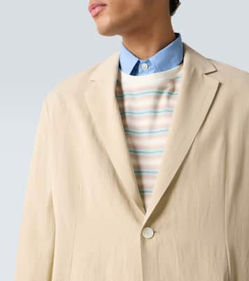 Cotton and wool gabardine blazer | Auralee