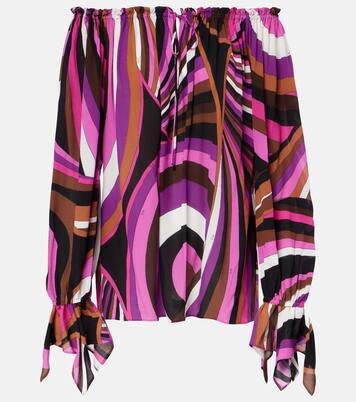 Iride printed top | Pucci