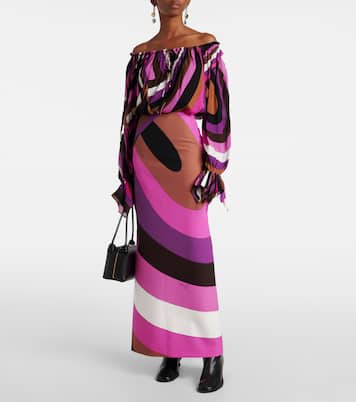 Iride printed top | Pucci