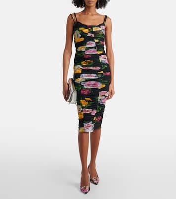 Escarpins Lollo à fleurs et ornements | Dolce&Gabbana