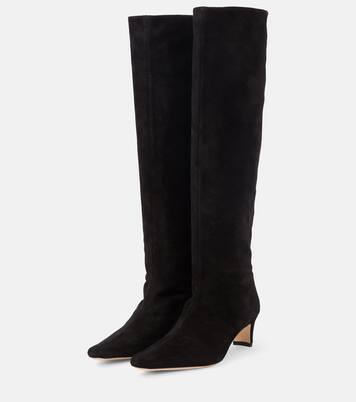 Wally suede knee-high boots | Staud
