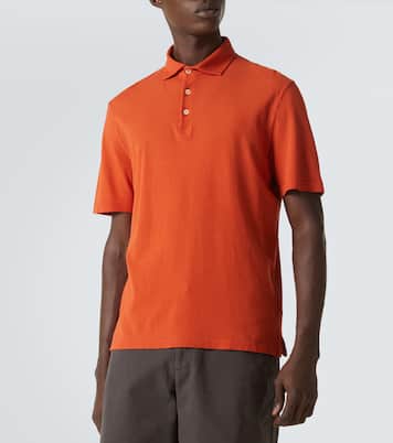 Piqué polo shirt | Fedeli