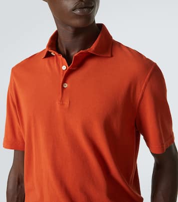 Piqué polo shirt | Fedeli