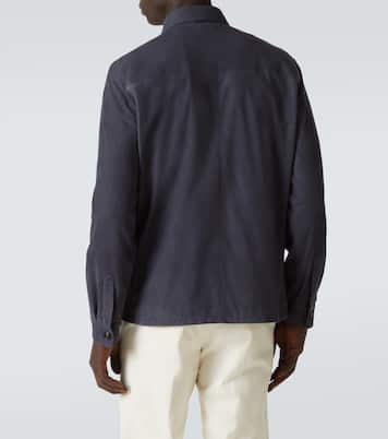 Lowe suede overshirt | Loro Piana