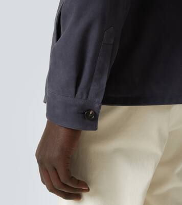 Lowe suede overshirt | Loro Piana