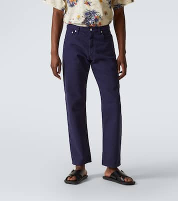 Mid-rise straight jeans | Prada
