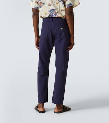 Mid-rise straight jeans | Prada
