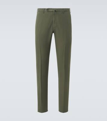 Pantalon droit en lin et coton | Slowear