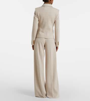 Blazer Alabama de algodón y lana | Max Mara