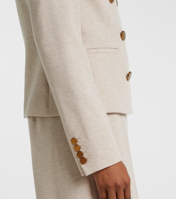 Blazer Alabama de algodón y lana | Max Mara