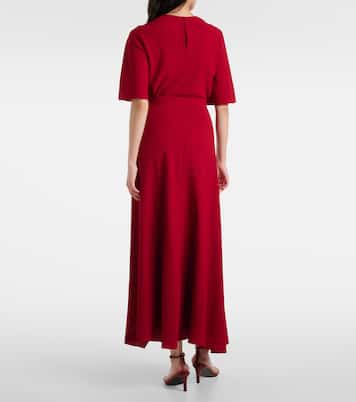 Falda larga Asha de crepé | Roksanda