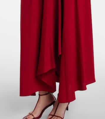 Falda larga Asha de crepé | Roksanda