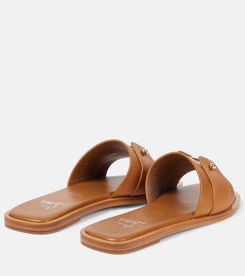 Chambelimule leather slides | Christian Louboutin