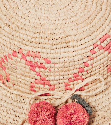 Edene raffia sun hat | Bonpoint