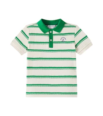 Edel cotton terry polo shirt | Bonpoint