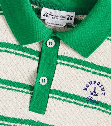 Edel cotton terry polo shirt | Bonpoint