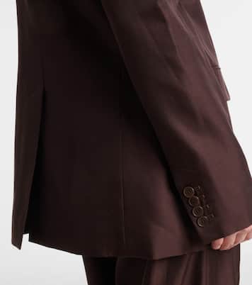 Blazer Valery aus Seide und Baumwolle | Joseph