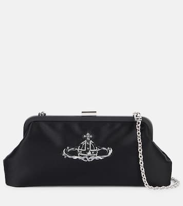 Pochette Dorothy brodée en satin | Vivienne Westwood
