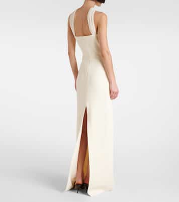 Cocktailkleid aus Cady | David Koma