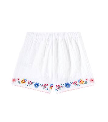 Vally cotton gauze shorts | Louise Misha