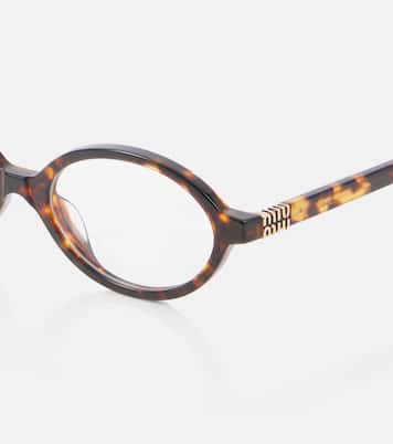 Oval glasses | Miu Miu