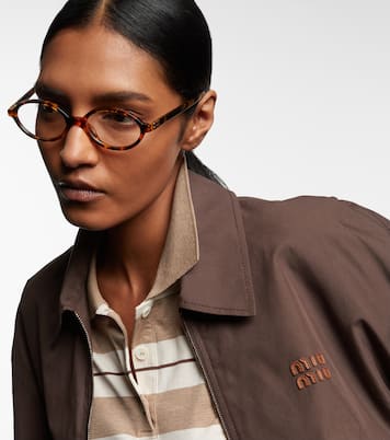 Oval glasses | Miu Miu