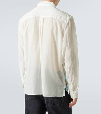 Adorn printed cotton and silk shirt | Our Legacy
